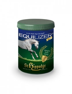Equilizer de St HIppolyt mejora la concentración y el equilibrio del caballo sin efecto doping. Idóneo para caballos de deporte.